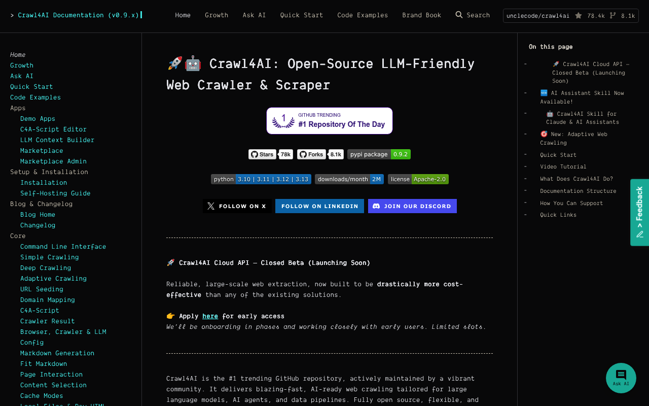 Crawl4AI Firecrawl alternative