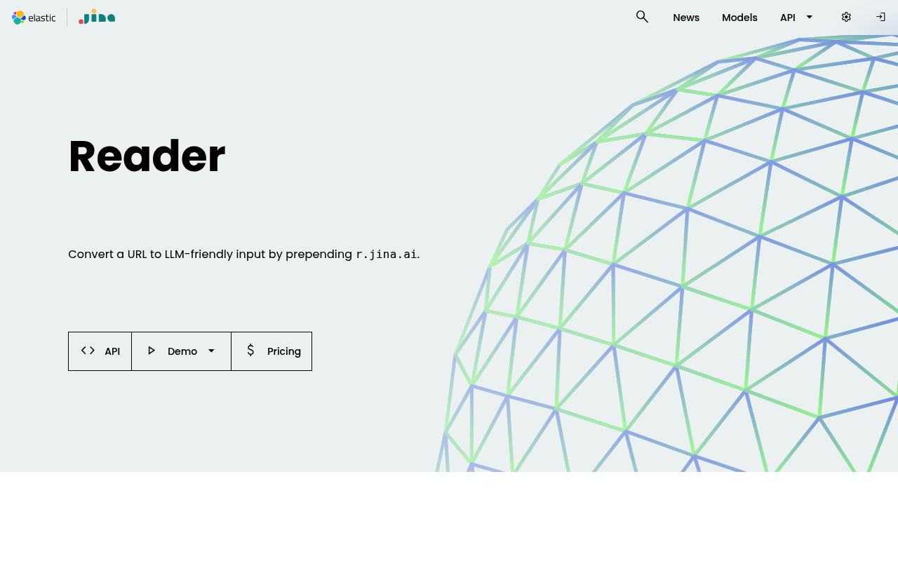 Jina AI Reader Firecrawl alternative
