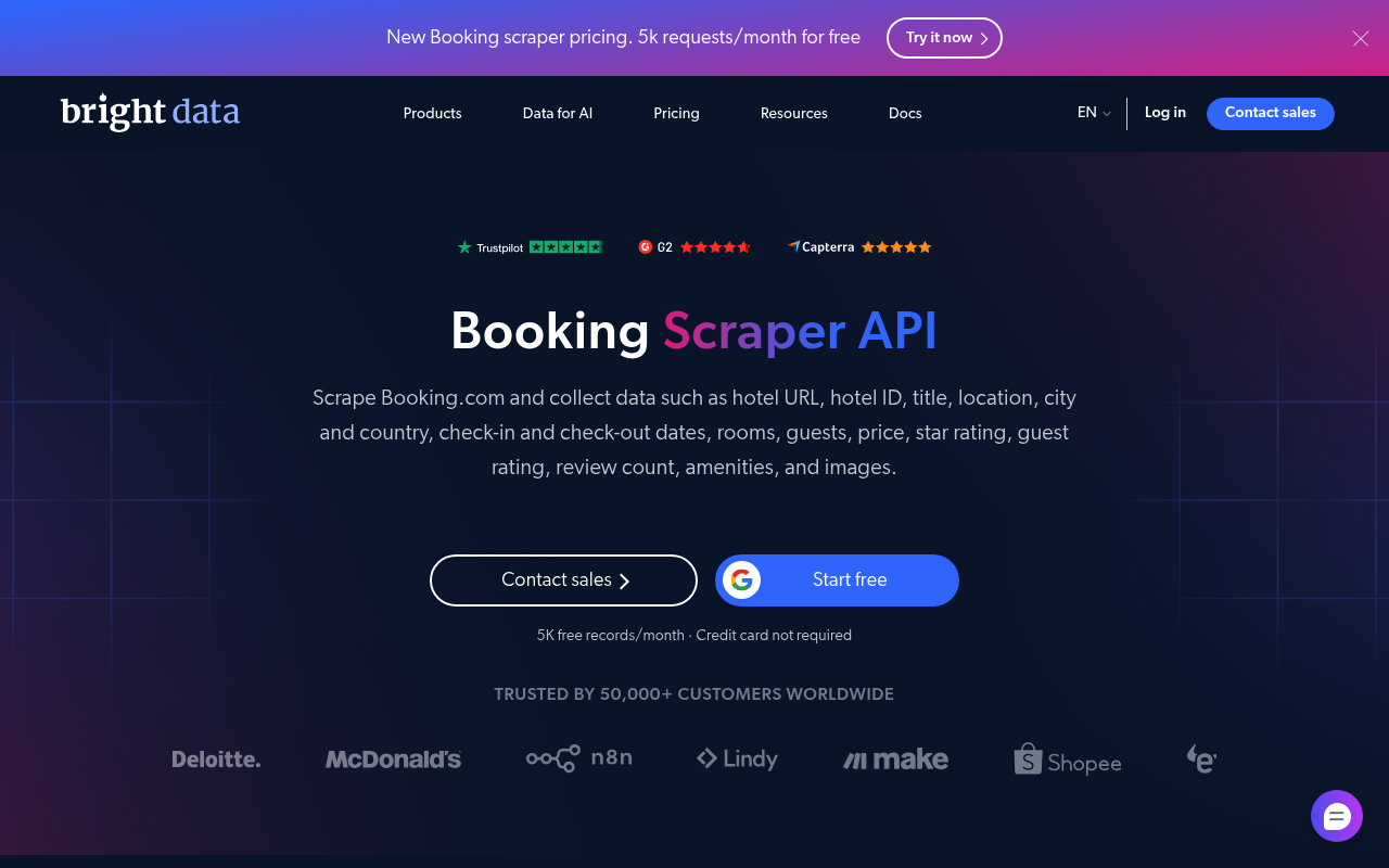 Bright Data Booking.com-Scraper