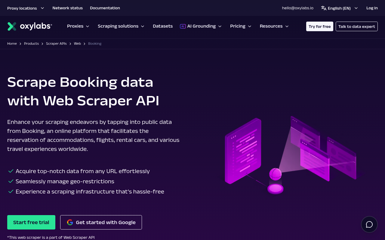 Oxylabs Booking.com-Scraper